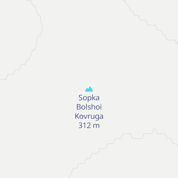 Map of Sopka Bolshoi Kovruga