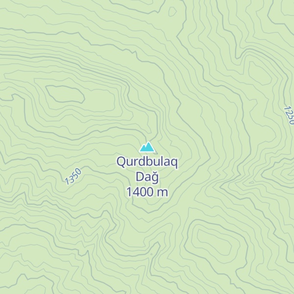 Map of Qurdbulaq Dağ