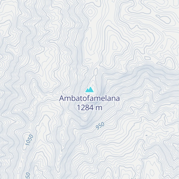 Map of Ambatofamelana