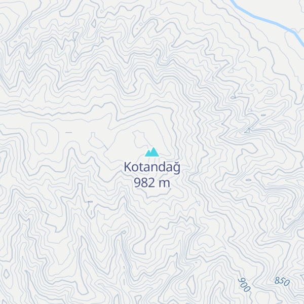 Map of Kotandağ