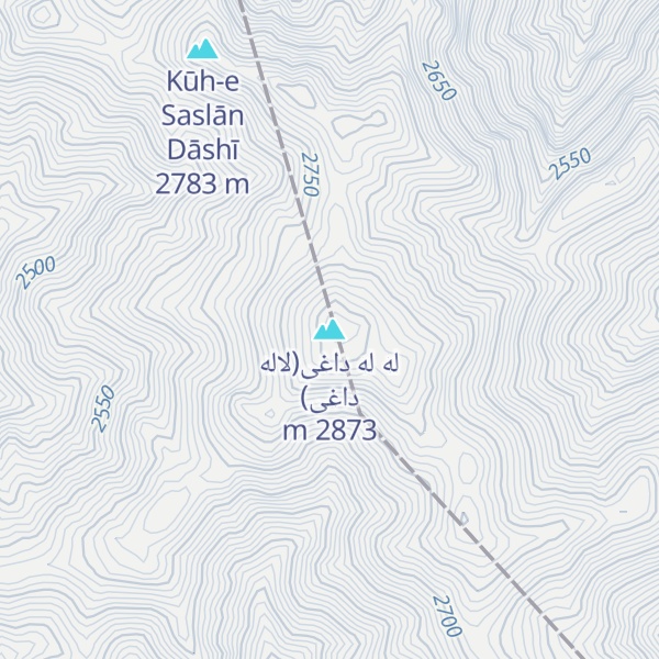 Map of له له داغی(لاله داغی)