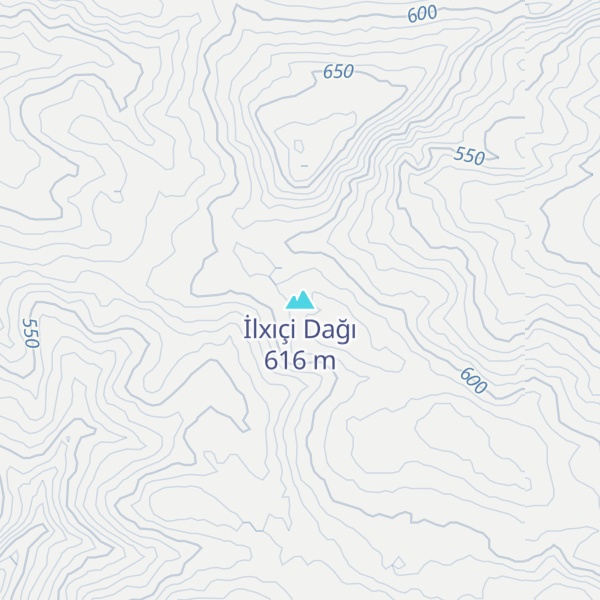 Map of İlxıçi Dağı