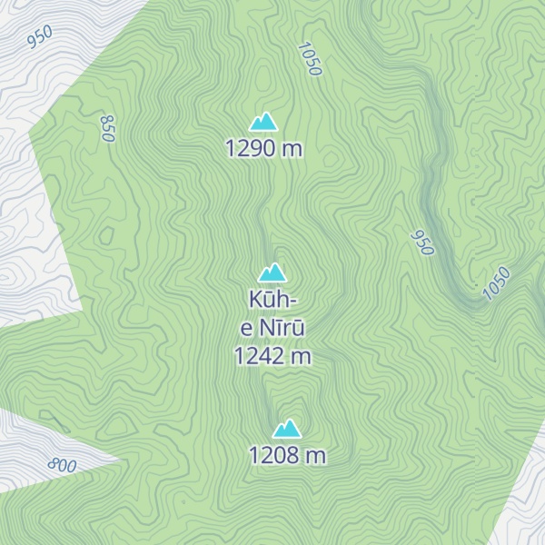 Map of Kūh-e Nīrū