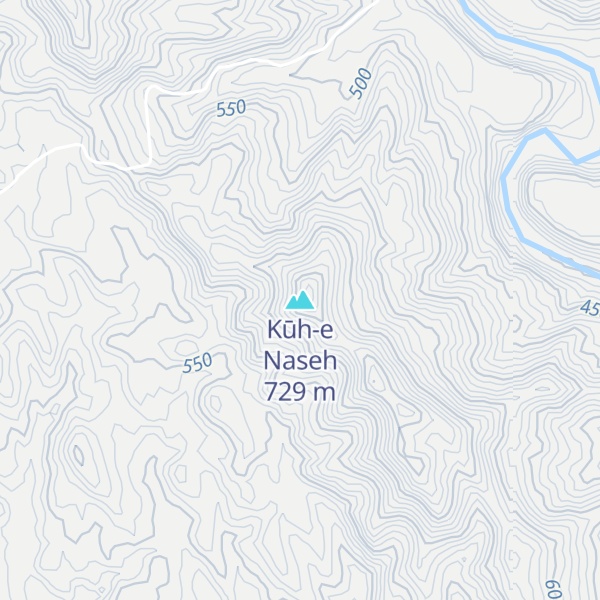Map of Kūh-e Naseh