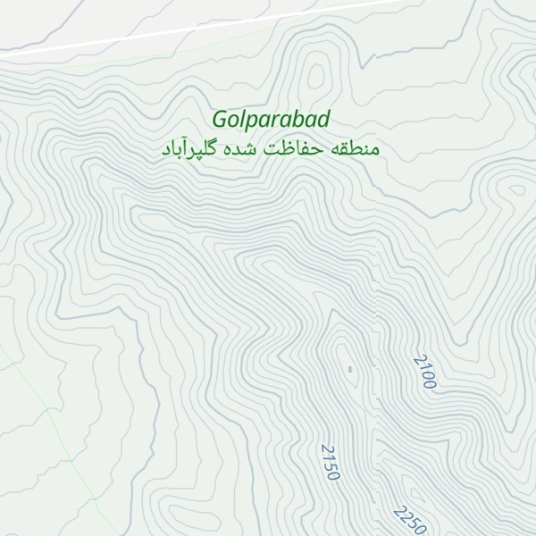 Map of Kūh-e Bī Dar