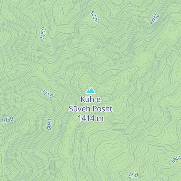 Map of Kūh-e Sūveh Posht