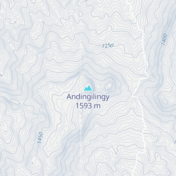Map of Andingilingy