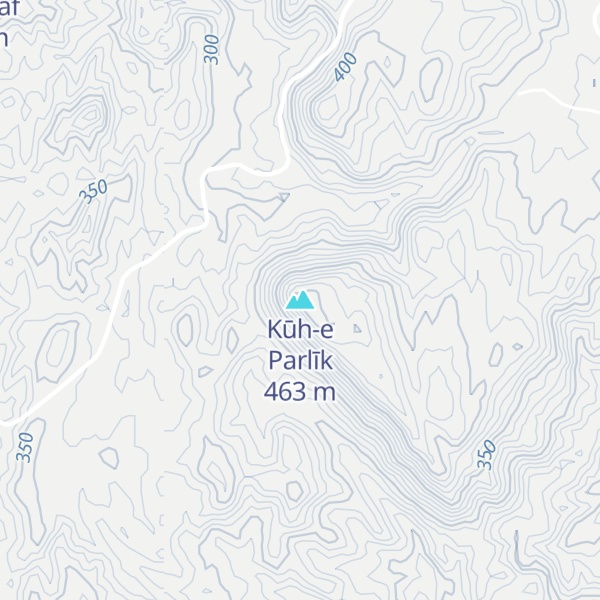 Map of Kūh-e Parlīk