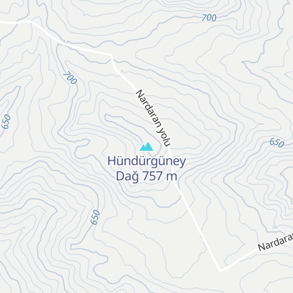 Map of Hündürgüney Dağ