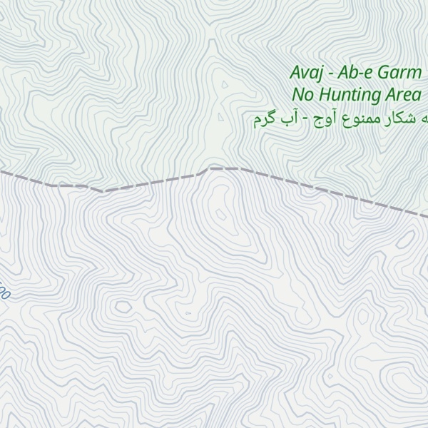 Map of Kūh-e Qārqālān