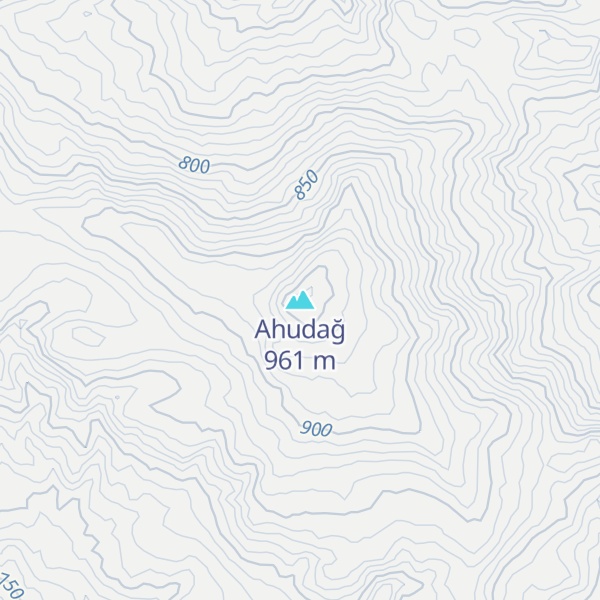 Map of Ahudağ