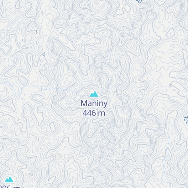 Map of Maniny