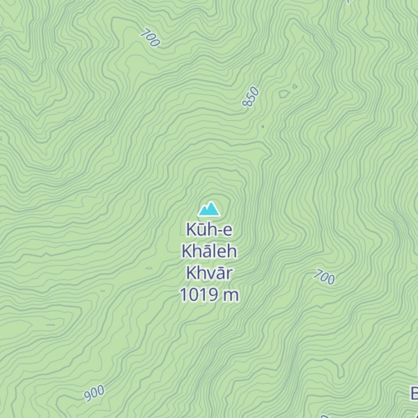 Map of Kūh-e Khāleh Khvār