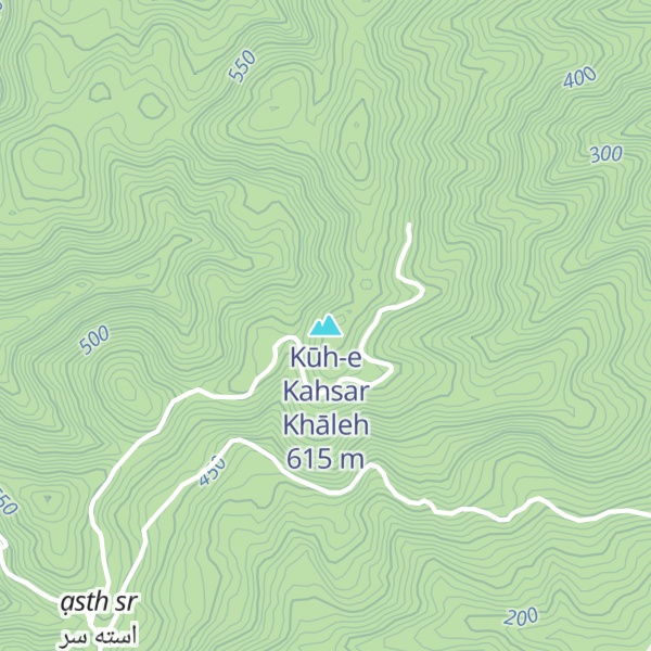 Map of Kūh-e Kahsar Khāleh