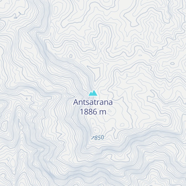 Map of Antsatrana