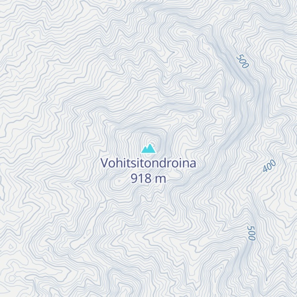 Map of Vohitsitondroina