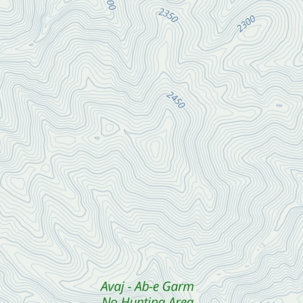 Map of Kūh-e Shekasteh