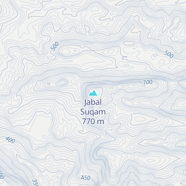 Map of Jabal Suqam