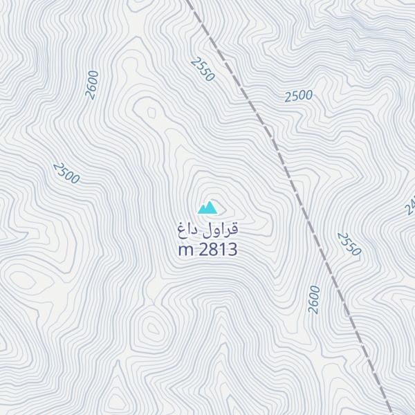 Map of قراول داغ