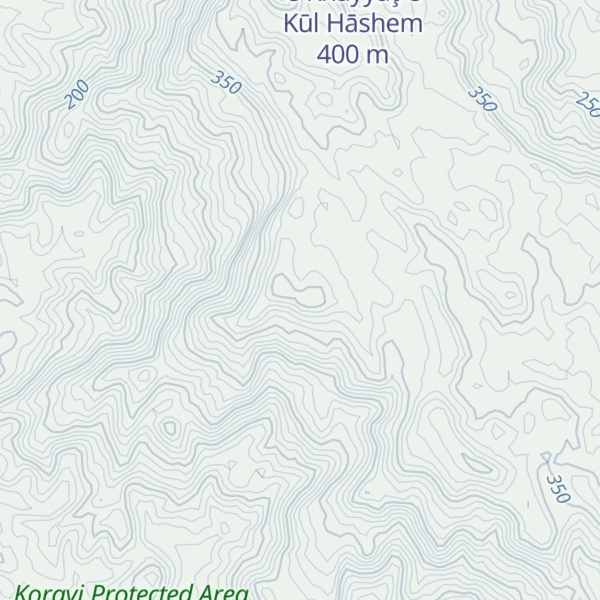 Map of Kūh-e Shāh