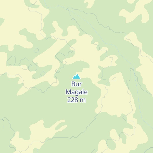 Map of Bur Magale