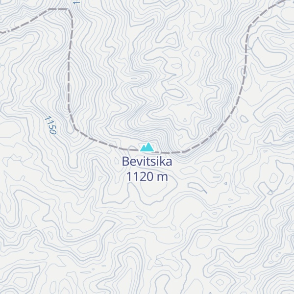 Map of Bevitsika