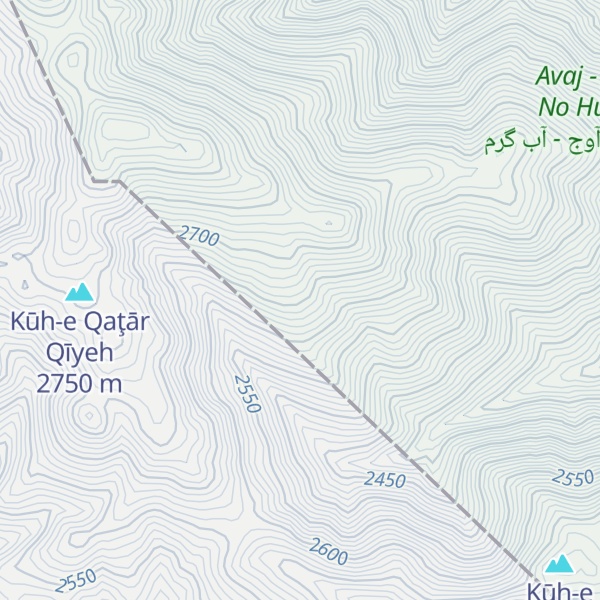 Map of Kūh-e Naqqāsh