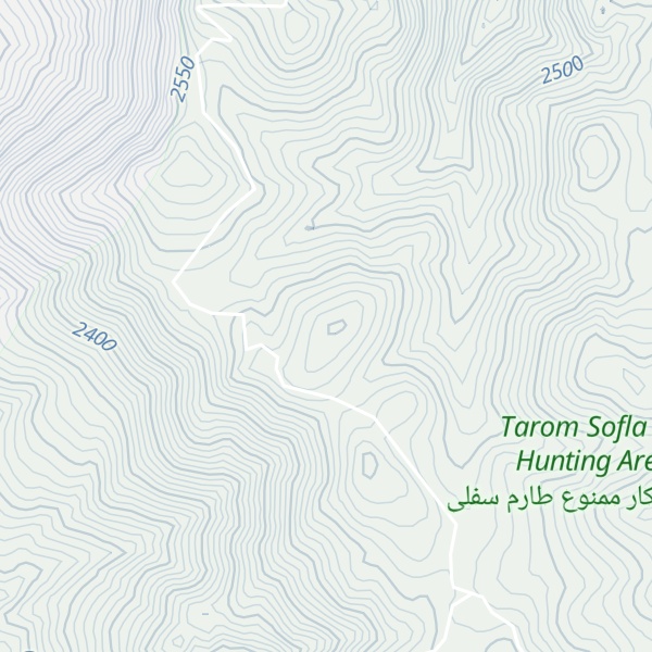 Map of Kūh-e Shemmeh Dasht