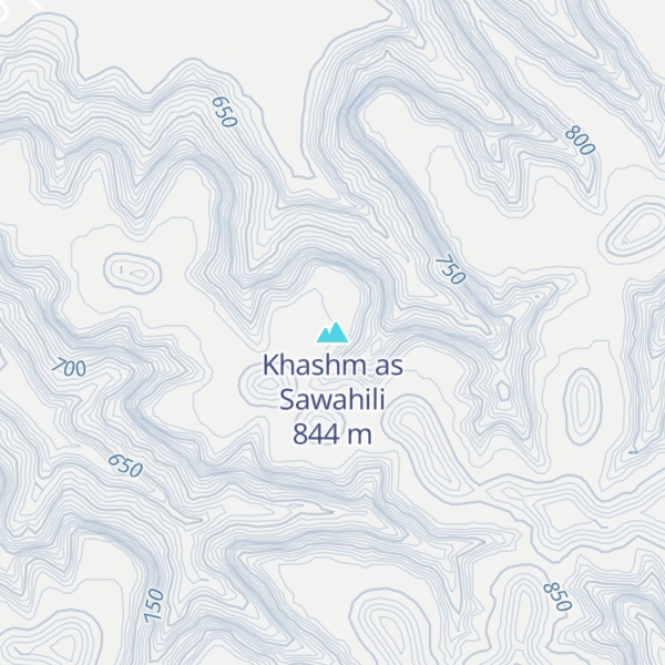 Map of Khashm as Sawahili