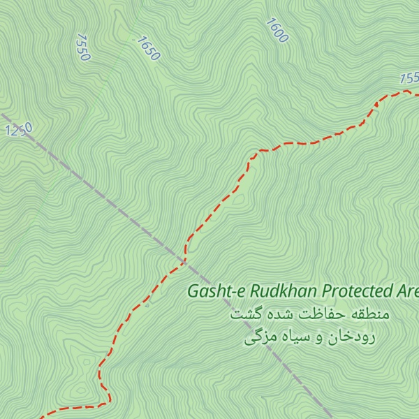 Map of Kūh-e Dīdgāh