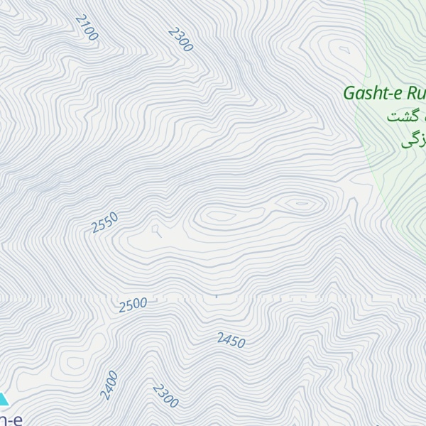Map of Kūh-e Khalīlān