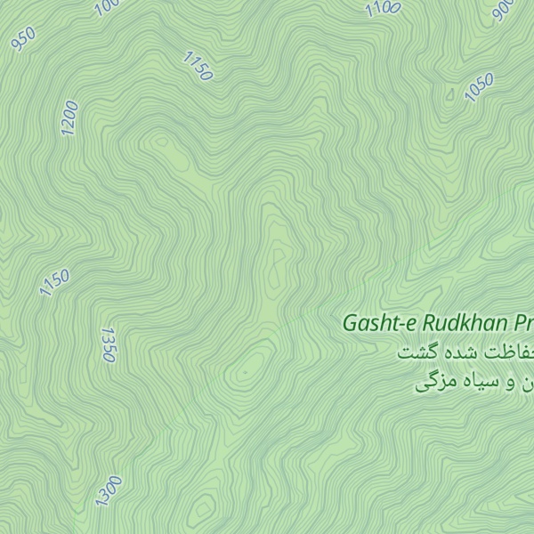 Map of Kūh-e Vaqfī
