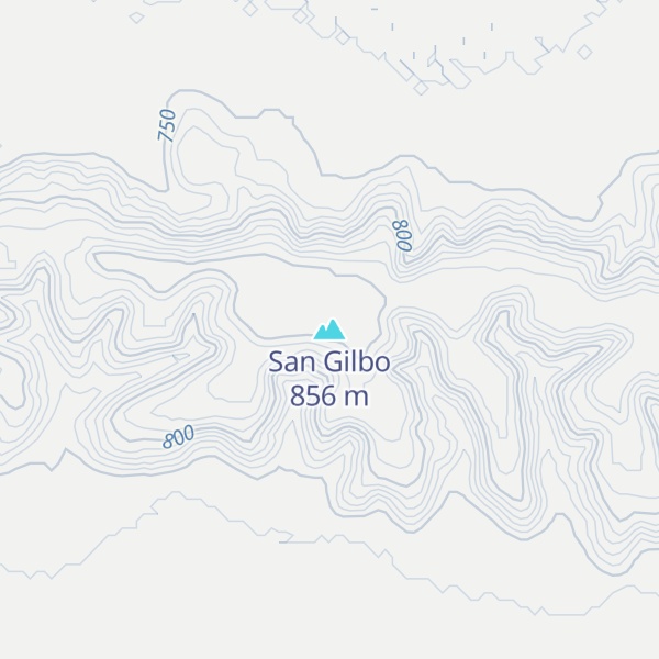 Map of San Gilbo
