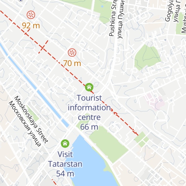 Map of Visit Tatarstan