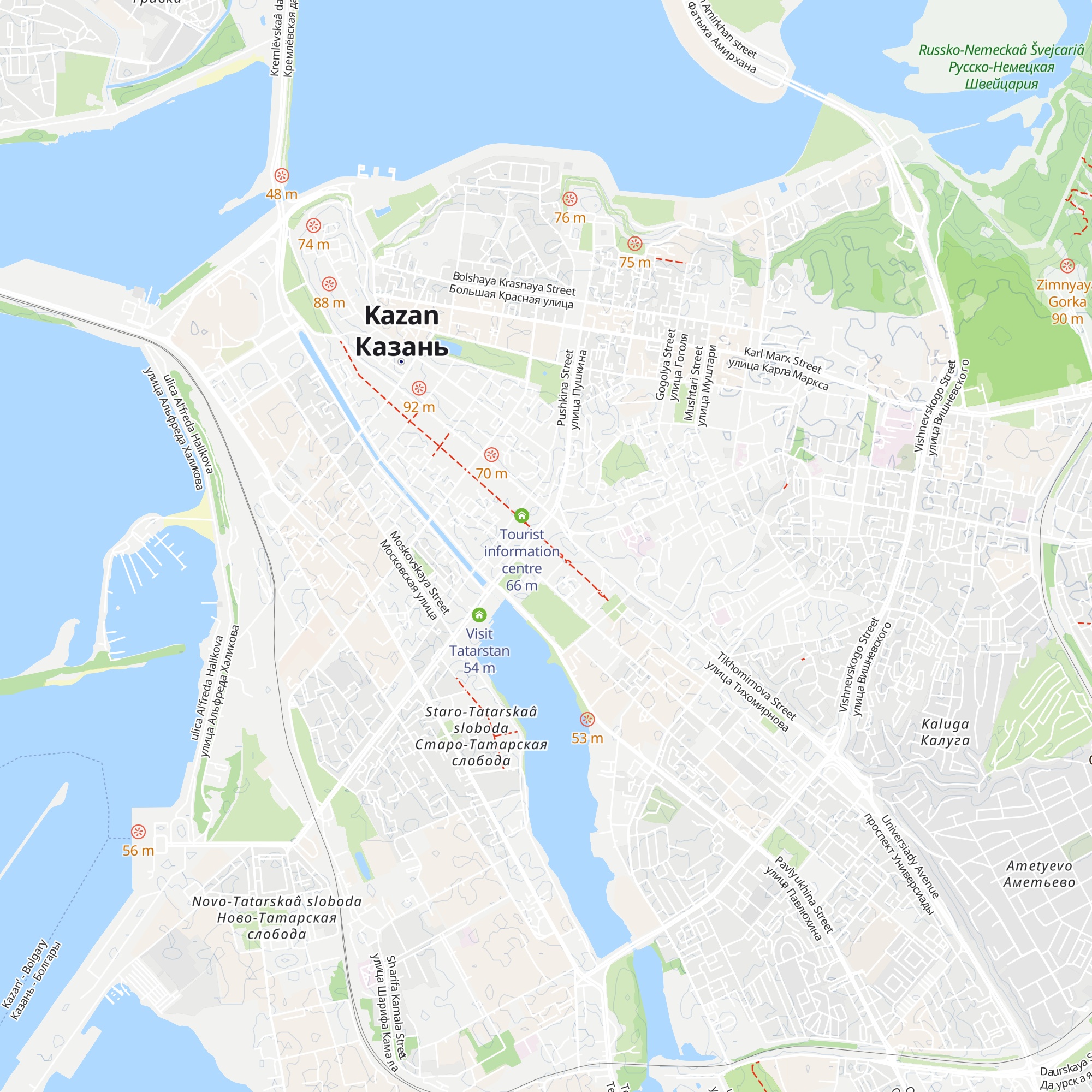 Visit Tatarstan map