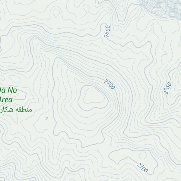 Map of Kūh-e Sefīd