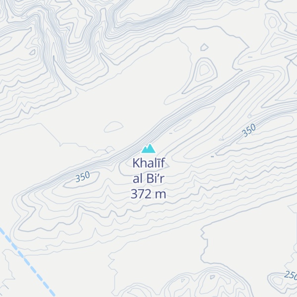 Map of Khalīf al Bi’r