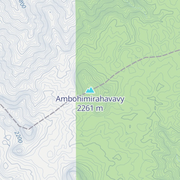 Map of Ambohimirahavavy