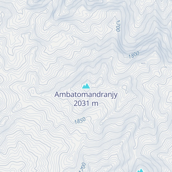 Map of Ambatomandranjy