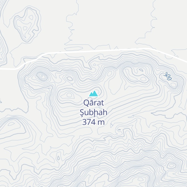 Map of Qārat Şubḩah