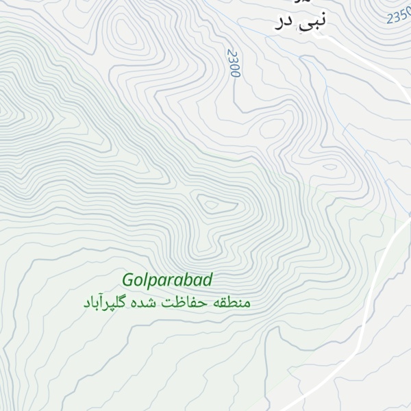 Map of Kūh-e Sabzevār