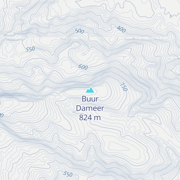 Map of Buur Dameer