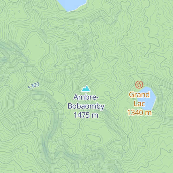 Map of Montagne d'Ambre