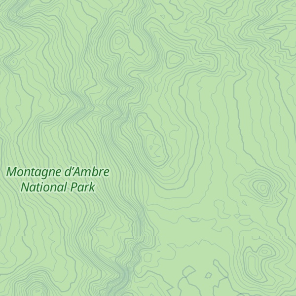 Map of Tsiringaringa Peak