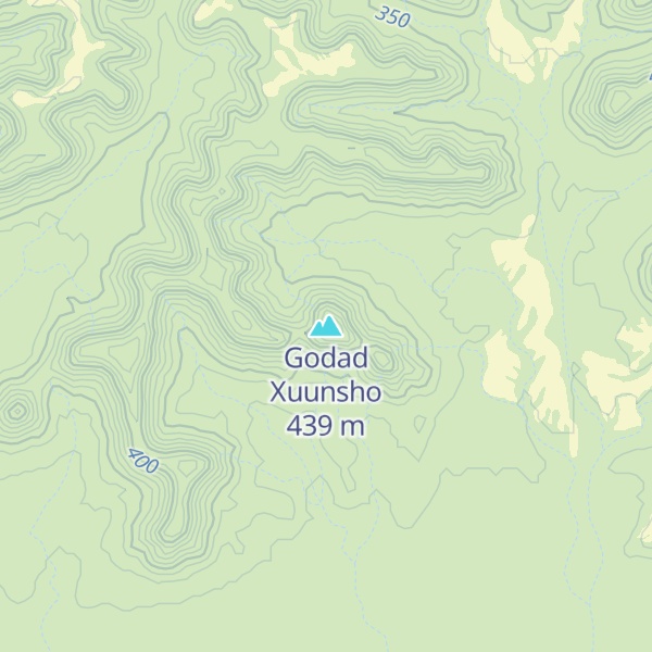 Map of Godad Xuunsho