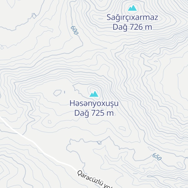 Map of Həsənyoxuşu Dağ