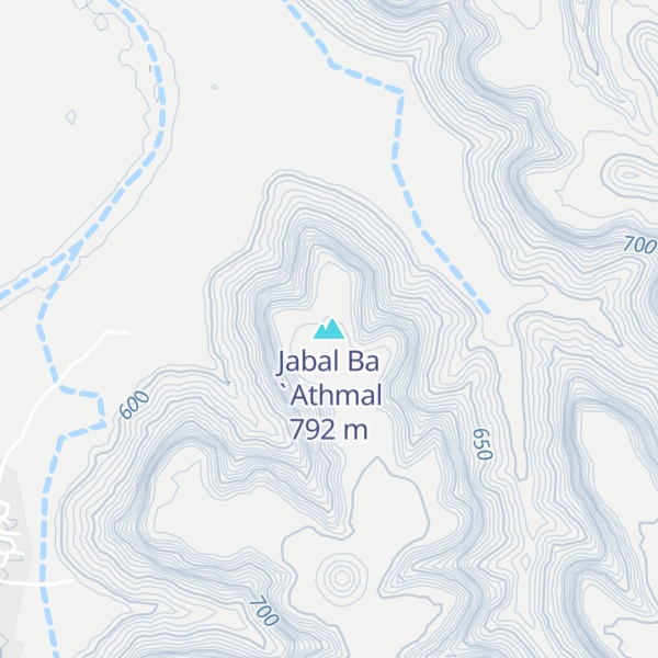 Map of Jabal Ba `Athmal