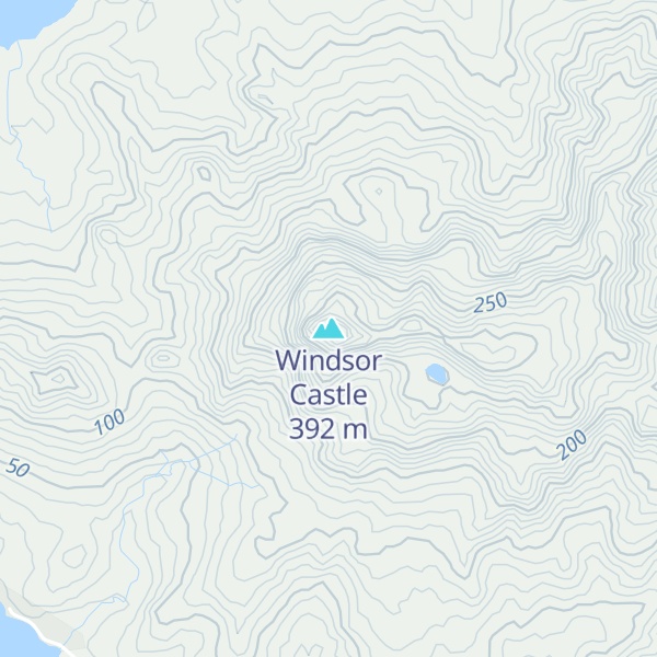 Map of Windsor Castle