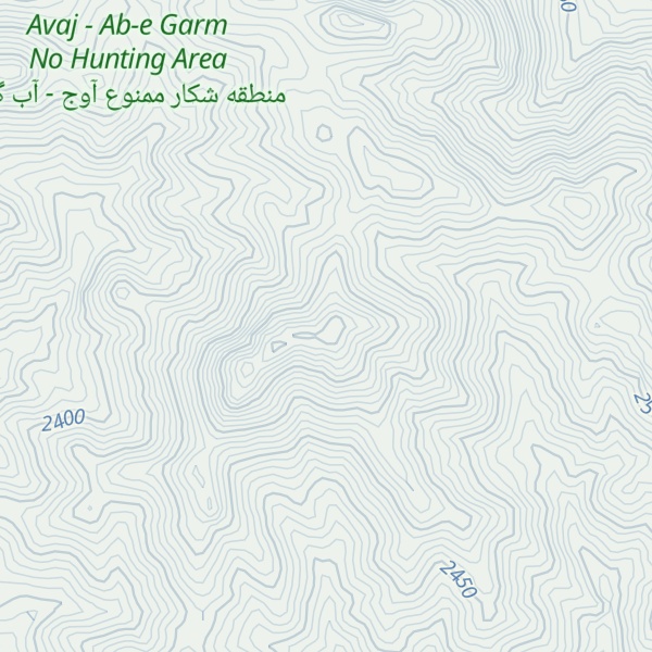 Map of Kūh-e Jīdeh Qīyeh