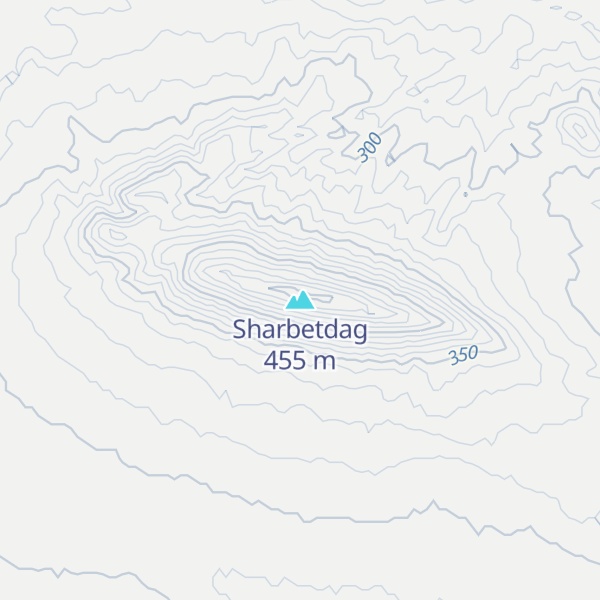 Map of Sharbetdag